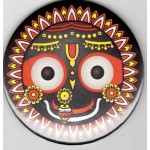Large Badge Lord Jagannath - Magnectic & Pin